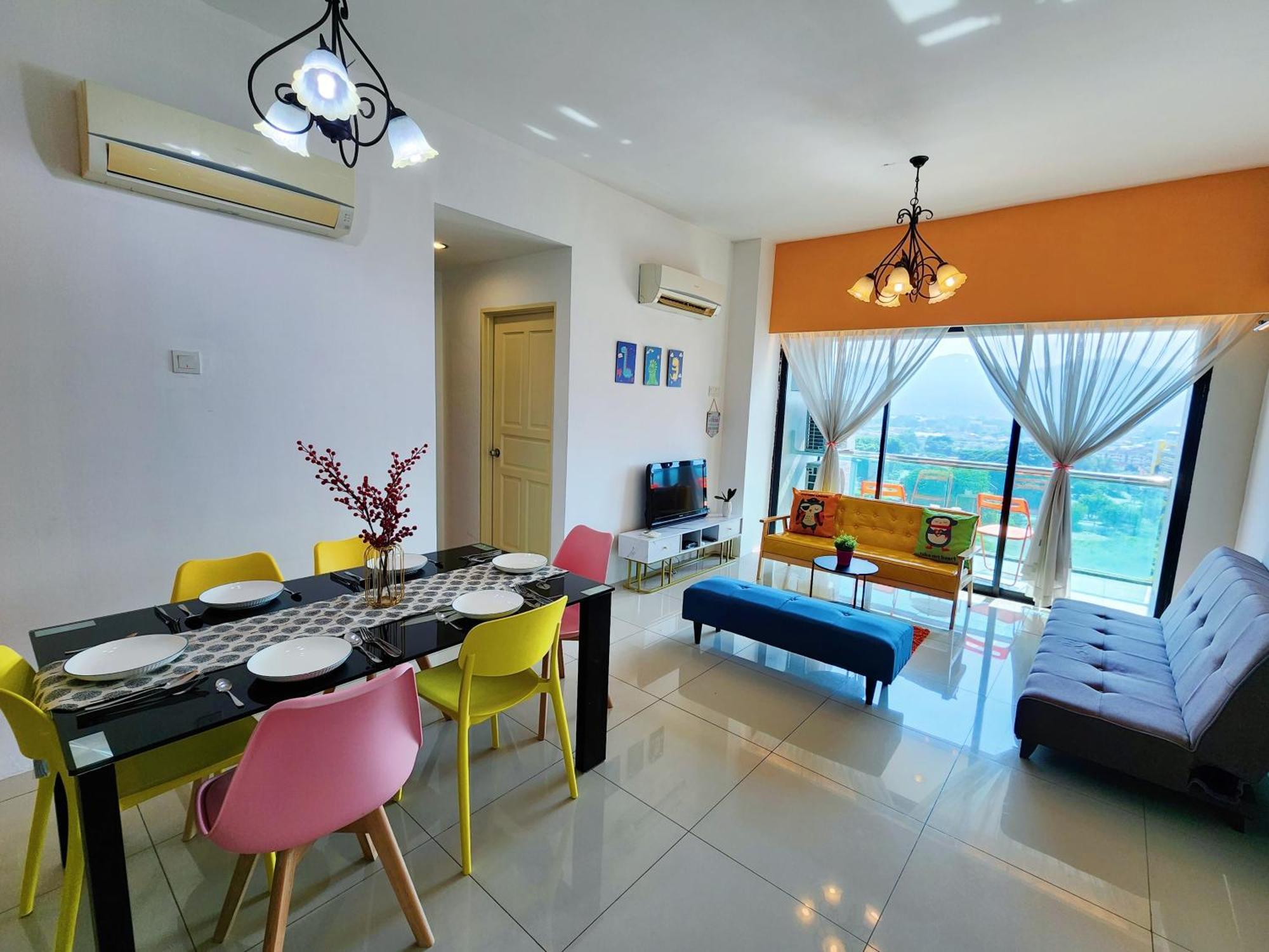 Kinta Riverfront Apartment, Jalan Lim Bo Seng Ipoh Bagian luar foto